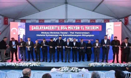 Çağlayancerit’in İleri Biyolojik Atıksu Arıtma Tesisi Hizmete Alındı