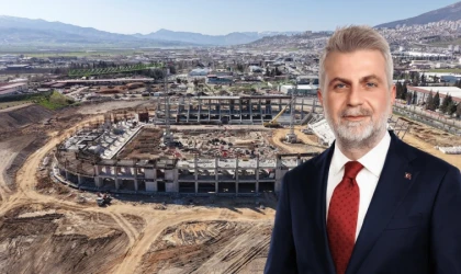 Şehrin Stadyumu Yükseliyor