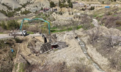 Büyükşehir’den Bertiz’in Ulaşımını İyileştirecek Köprü Yatırımı