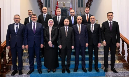 Kahramanmaraş Heyeti, Adalet Bakanı Gürlek’i Ziyaret Etti