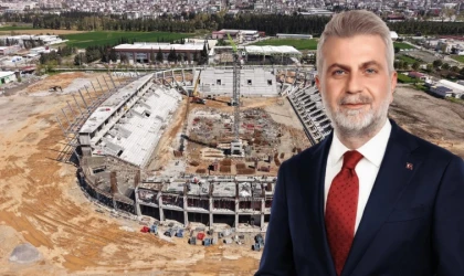 Kahramanmaraş Stadyumu Hızla Yükseliyor