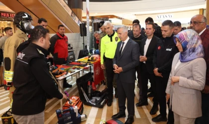 Büyükşehir İtfaiyesinden Trafik Haftası’nda Farkındalık Etkinliği