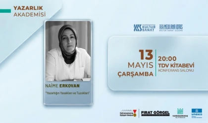 Yazar Naime Erkovan, Yazarlığın Bilinmeyenlerini Anlatacak