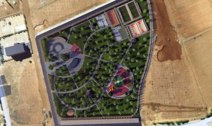 Afşin Millet Bahçesi Yeni Yüzüyle Hizmete Hazırlanıyor