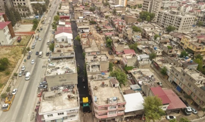 Büyükşehir, Sokak Sokak Cadde Cadde Asfalt Çalışmasını Sürdürüyor