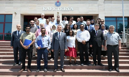 KSÜ, Erasmus+ KA171 Kapsamında Mauritius’tan Gelen Akademisyenleri Ağırladı