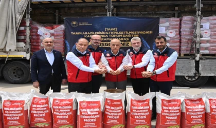 Üreticiye Can Suyu; 47 Ton Soya Tohumu Dağıtıldı