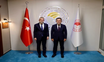 Başkan Görgel, Tarım ve Orman Bakanı Yumaklı ile Bir Araya Geldi