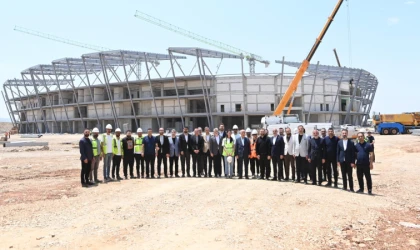 Kahramanmaraş Stadyumu Yükseliyor