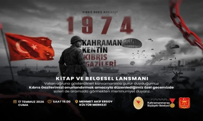 Kahramanmaraşlı Kıbrıs Gazilerinin Hatıraları Kitap ve Belgeselle Geleceğe Taşınıyor