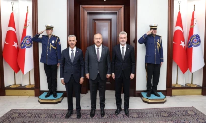 Vali Ünlüer ve Başkan Görgel’den Emniyet ve AFAD’a Ziyaret