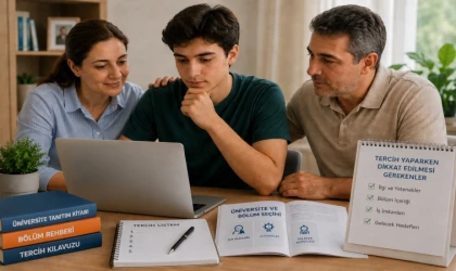 YKS Tercih Döneminde Uzmanından Gençlere ve Ailelere Altın Değerinde Tavsiyeler