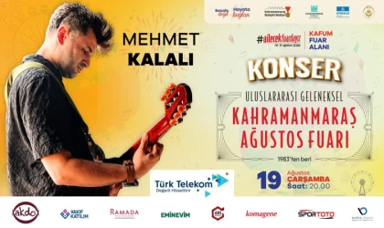 Ağustos Fuarı’nda 19 Ağustos’ta Müzik Ziyafeti Yaşanacak