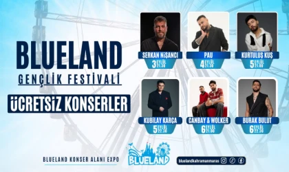 Blueland’dan Gençlere Dört Gün Boyunca Ücretsiz Konser