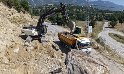Büyükşehir’den Andırın Kırsalında Modern Ulaşım Hamlesi