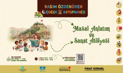Miniklerin Cumartesi Keyfi Masal ve Sanatla Taçlanıyor
